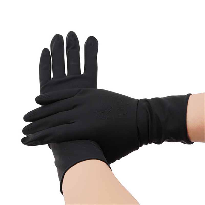 Black Hair Styling Glove Accessories High Quality Hair Straightener Perm Curling Hair Styling Heat Resistant Gloves