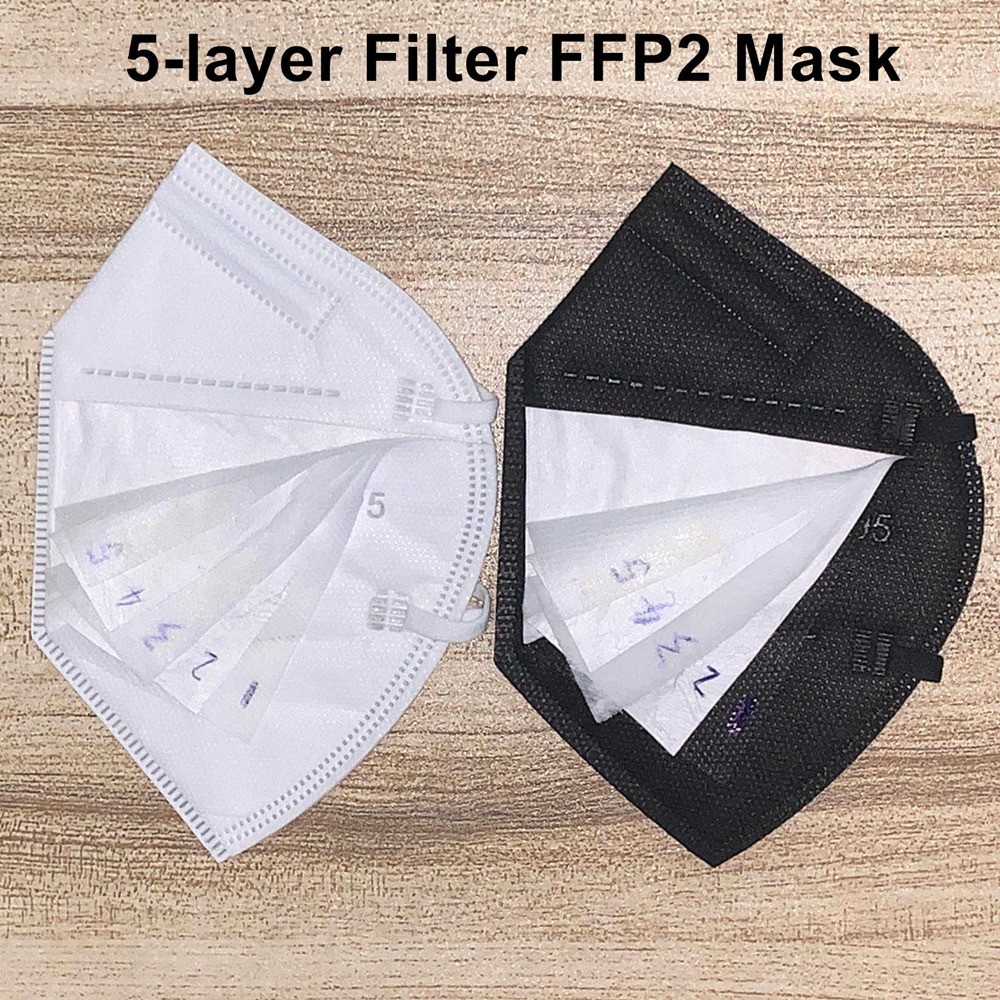 10-300pcs Reusable FPP2 Respirator Masks FFP2 Face Mask FFP2 Face Mask FFPP2