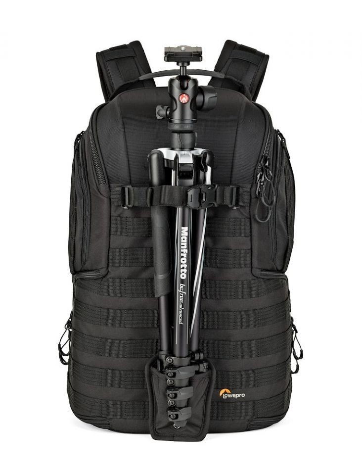 حقيبة ظهر Lowepro ProTactic BP 350 AW II ، للكمبيوتر الدفتري القياسي DSLR أو Pro ، 13 بوصة ، مع غطاء لجميع الأحوال الجوية