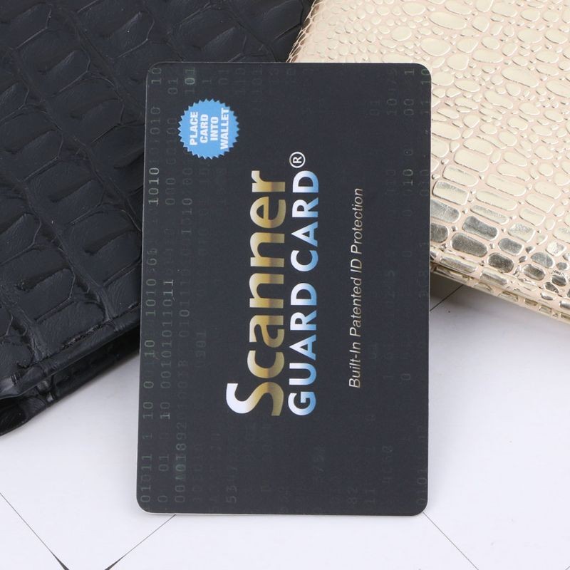 High Quality Portable Credit Card Protector, RFID Lock, NFC Signals, Passport Bag Secure Shield, Wallet