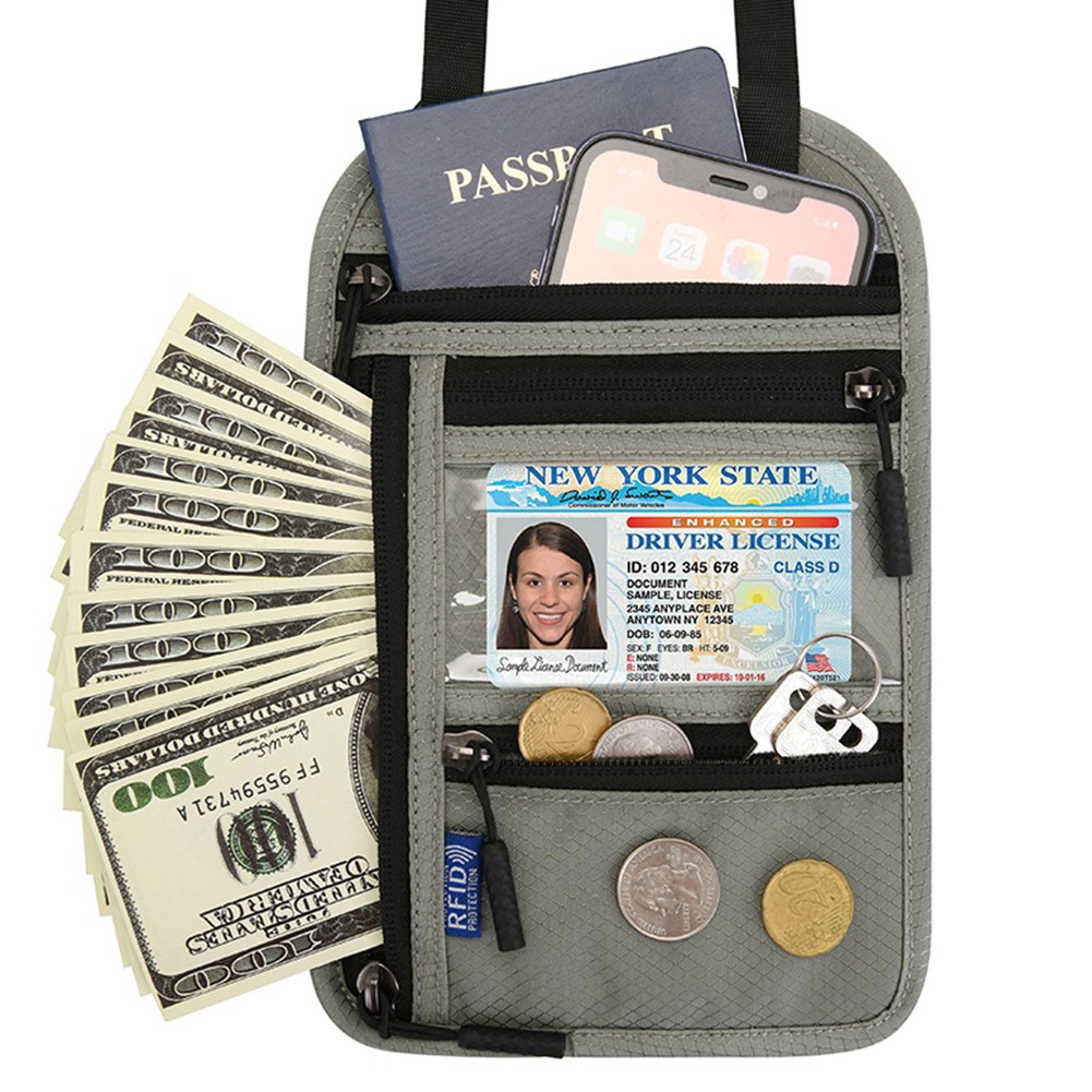 Passport Holder Elastic Waterproof Business Card Passport Package Credit Card ID Wallets Money Cash Coin Organizer