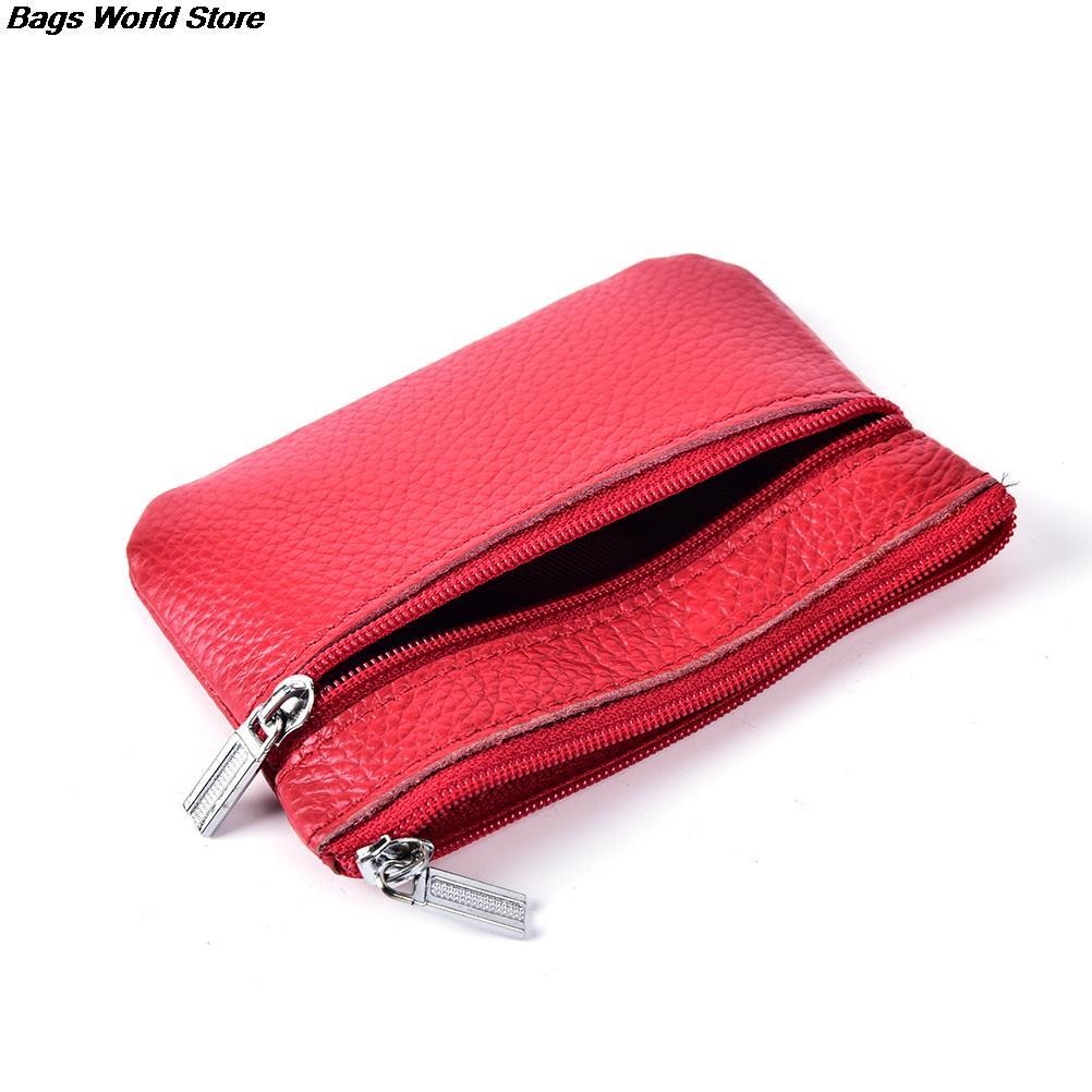 1pc Coin Pouch Wallet PU Leather Car Key Wallets Women Keys Organizer Key Holder Housekeeper Men Keychain Zipper Key Pouch Bag