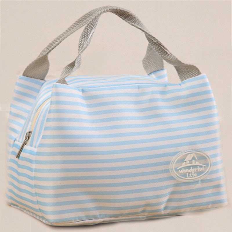 Fashion Portable Insulated Oxford Cloth Lunch Bag Thermal Food Picnic Lunch Bags for Women Men Kids Print Lunch Box Tote