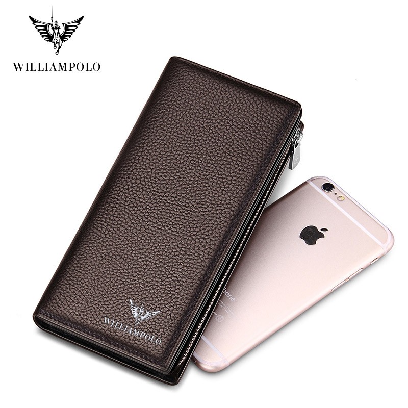 WilliamPOLO - New Design Business Phone With Zipper And Credit Clip