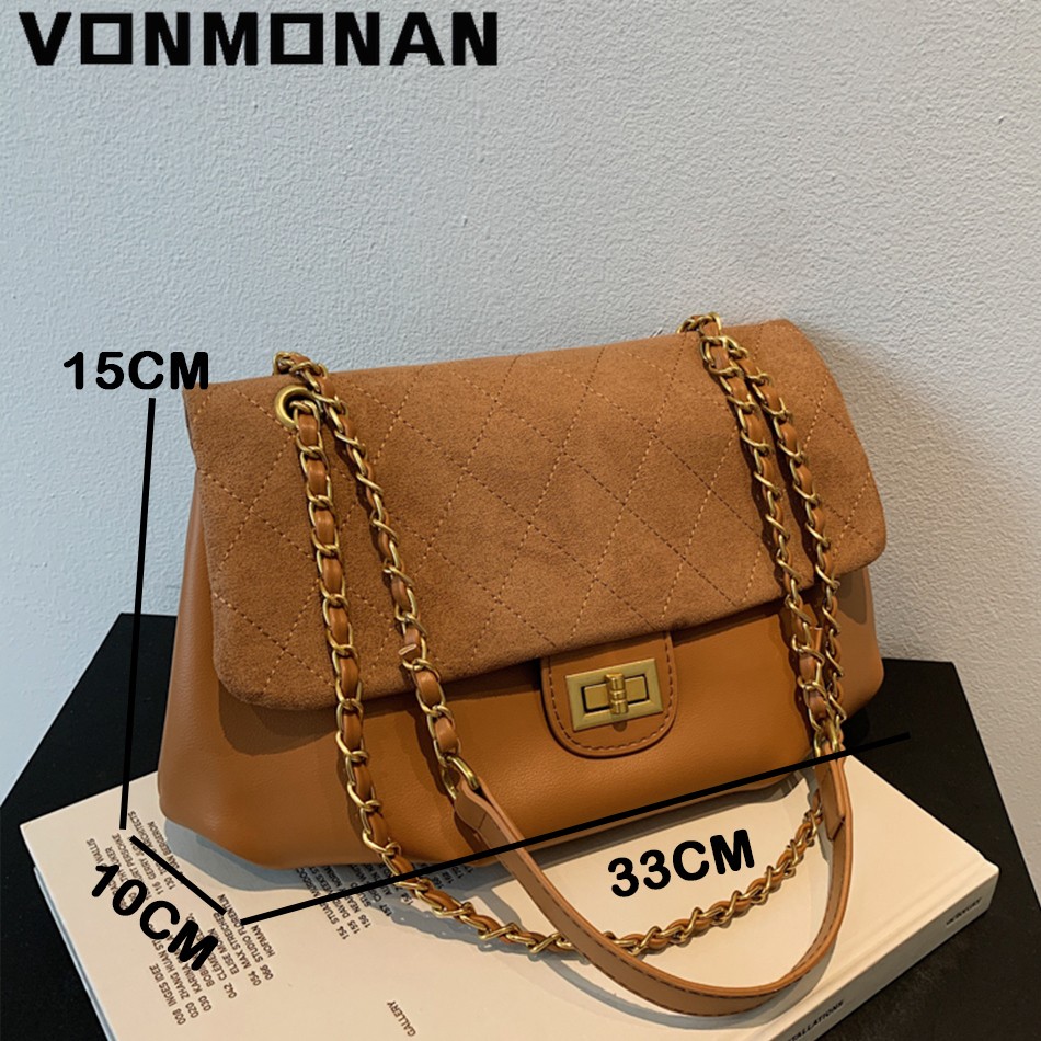 Women's Classic Handbag Purses Luxury Designer Simple Shoulder Crossbody Messenger Bag Female Ladies High Quality Clutch Bag