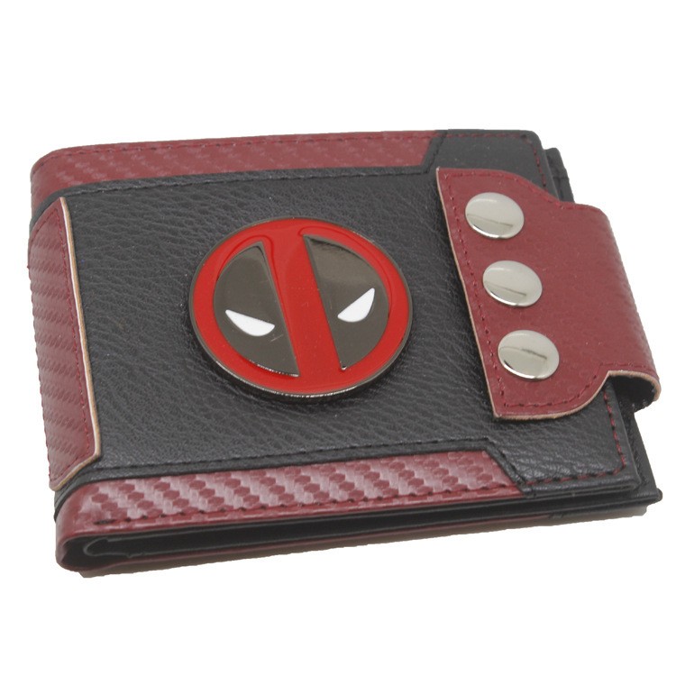 Deadpool - New Design Men's and Women's Wallet, Bifold Wallet with ID Card Slot, Cartoon