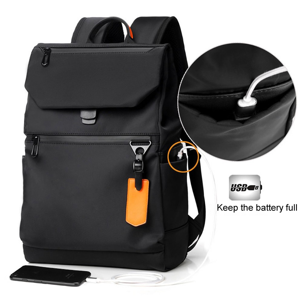 Men City Simplicity Business Casual Laptop Backpack For 14 Inch Fashion Light Sport School Bag Waterproof Dropshipping