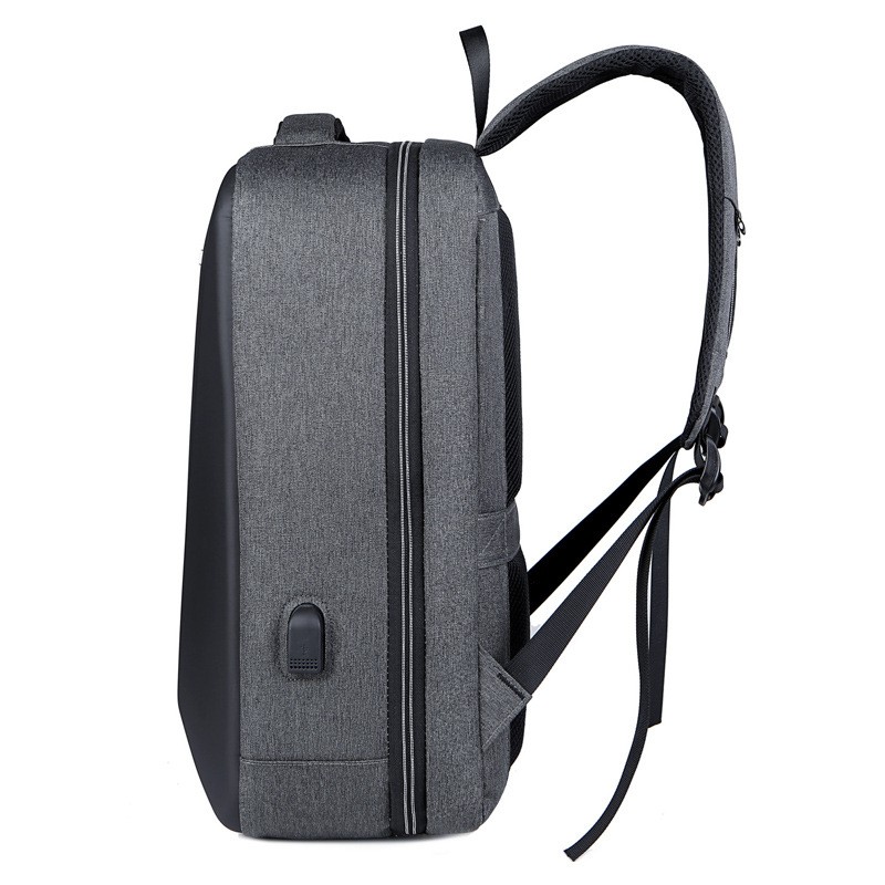 Crossten Laptop Backpack Anti-theft Lock 15.6 inch Laptop Backpack USB Charging Multifunctional Waterproof Business School Bag