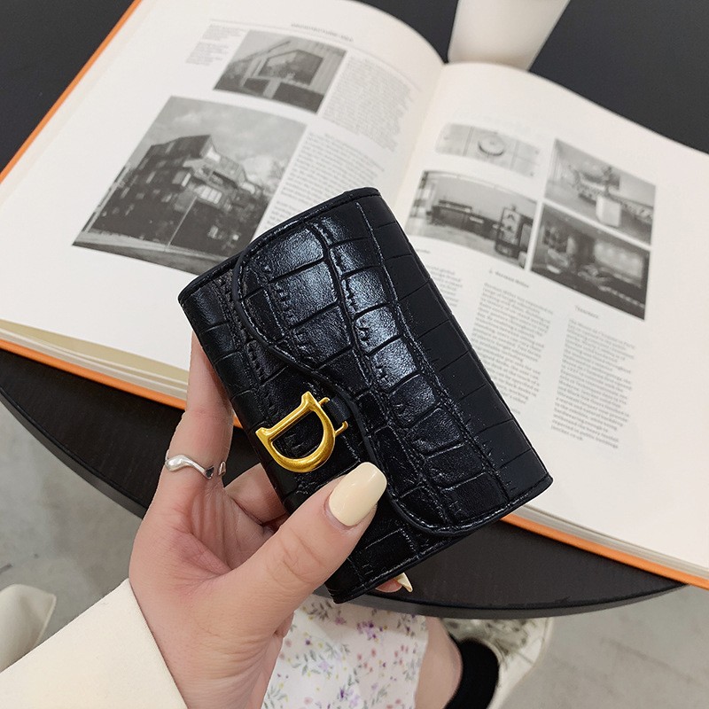 Small Wallets Fashion Brand Leather Wallet Women Ladies Card Bag For Women Clutch Women Female Purse Money Clip Purse Card Holder