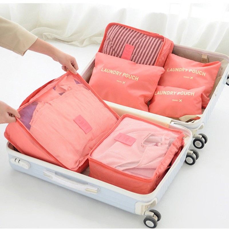 Travel Organizer Storage Bag Set For Clothes Tidy Closet Organizer Bag Pouch Travel Organizer Bag Packing Cube Bag