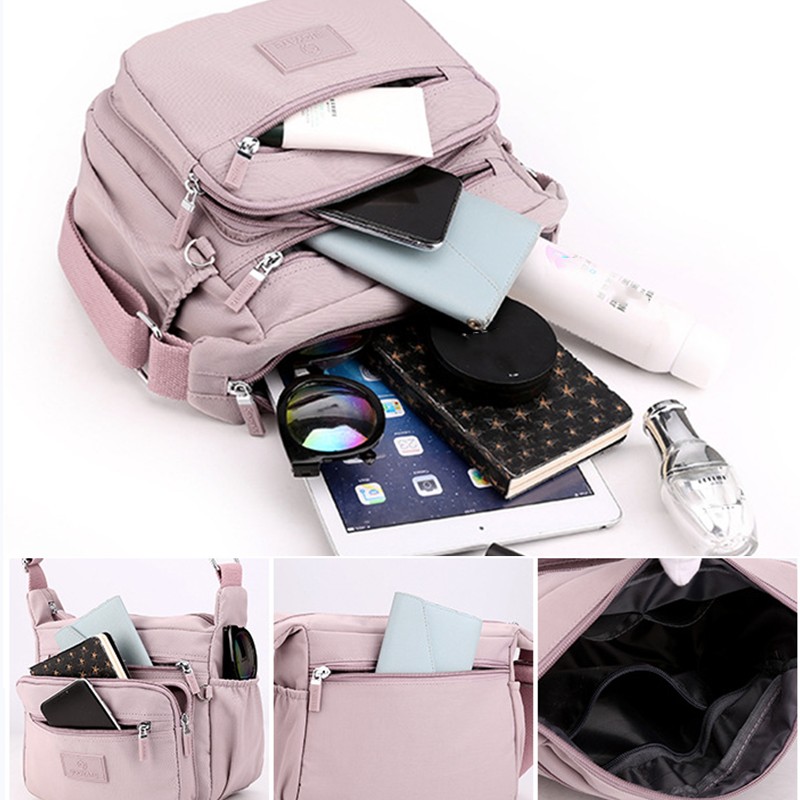 Fashion Nylon Messenger Bag Women's Shoulder Bag Handbag Large Capacity Small Purses & Handbags Women Phone Bag Crossbody Bag