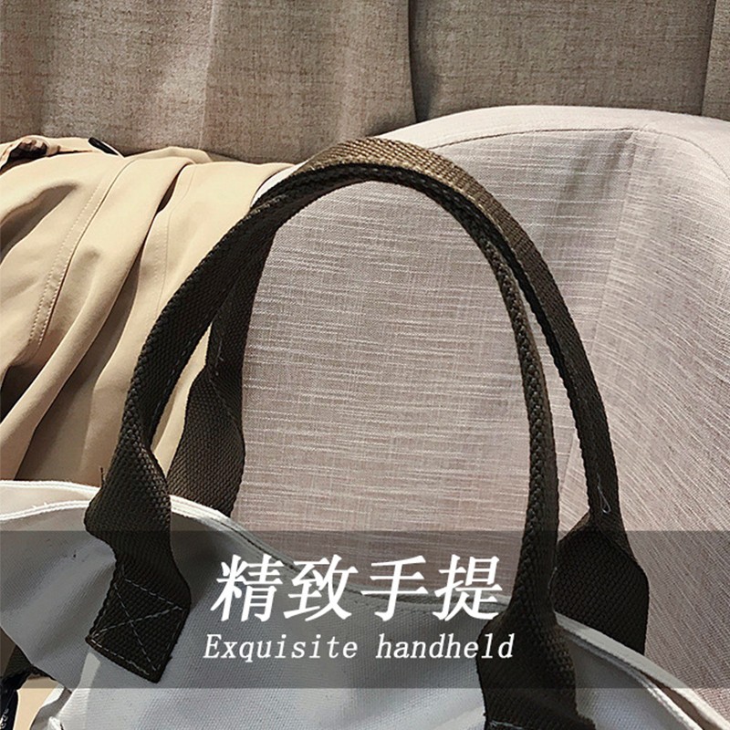 Canvas Bags Women Shopper Handbag Casual Women Handbag 2021 Solid Color Classic Bag Large Capacity Multi Pocket Crossbody Bag