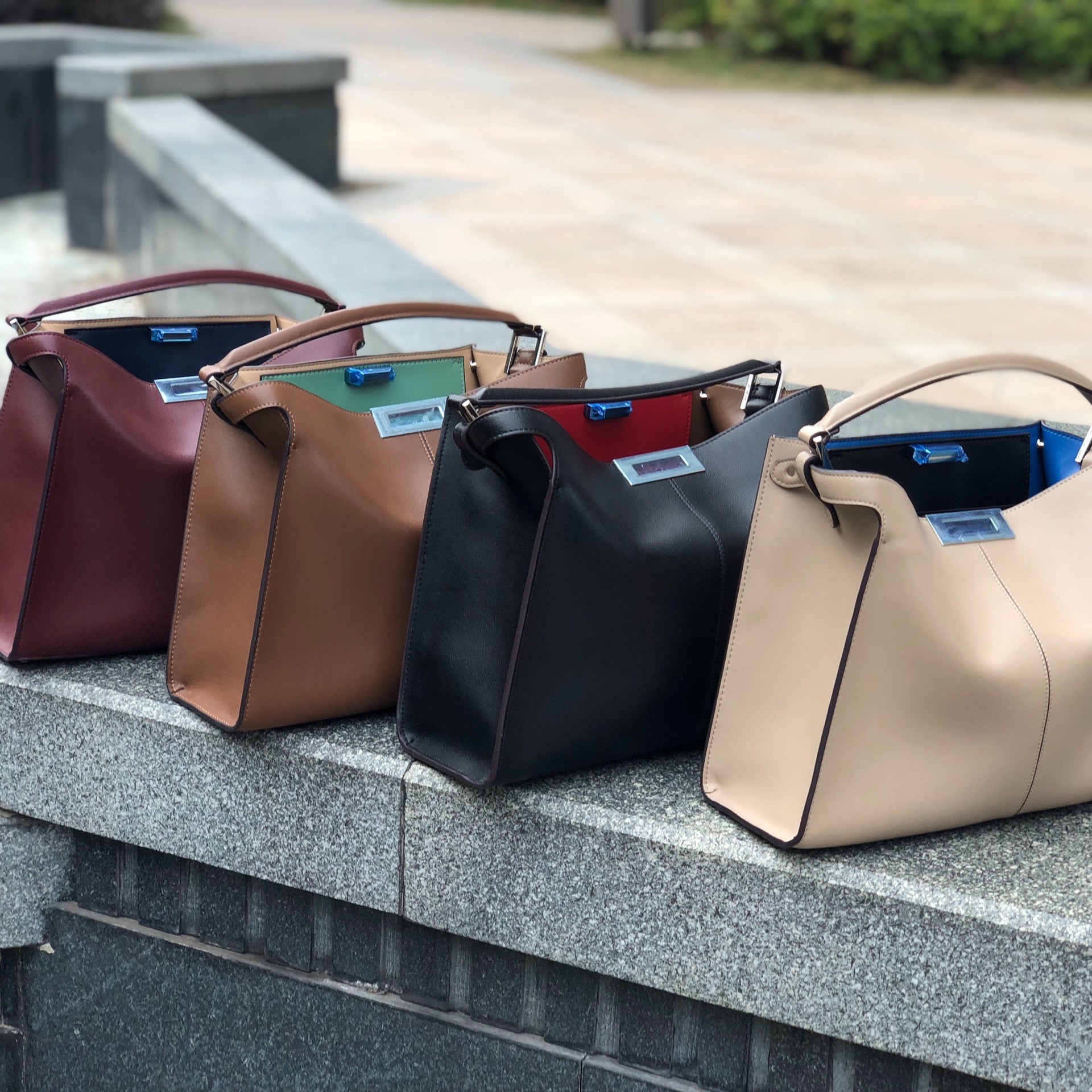 Fashion Luxury Handbag Women Bags Designer Genuine Cowhide Soft Leather Shoulder Bag Ladies Office High Quality Messenger Bags