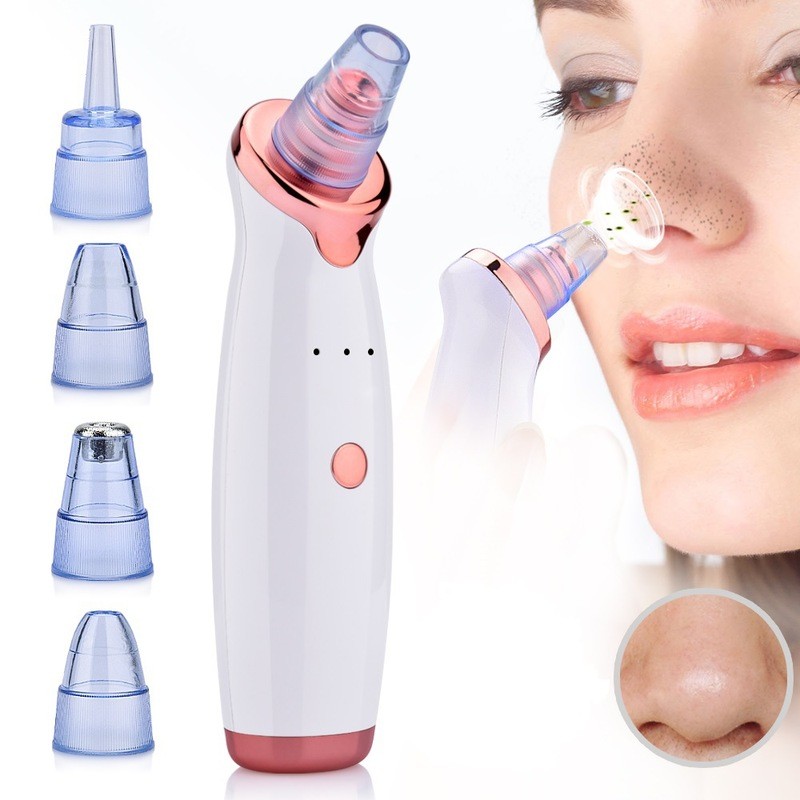 USB Stock Facial Blackhead Acne Remover Cleaner Blackhead Pore Vacuum Black Spot Cleaning Tool Pore Cleaner