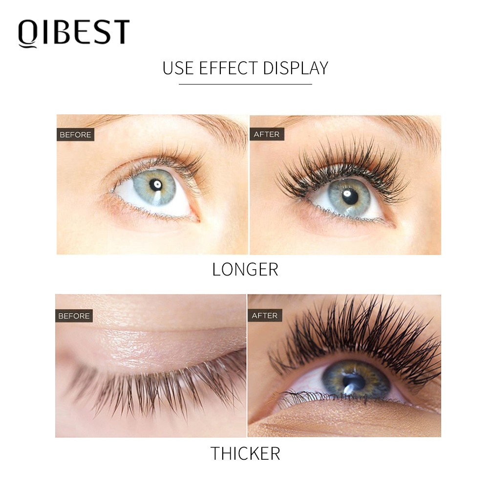 QIBEST Eyelash Growth Enhancer Natural Medicine Treatments Eye Lashes Serum Mascara Eyelash Lifting Prolong Eyebrow Growth