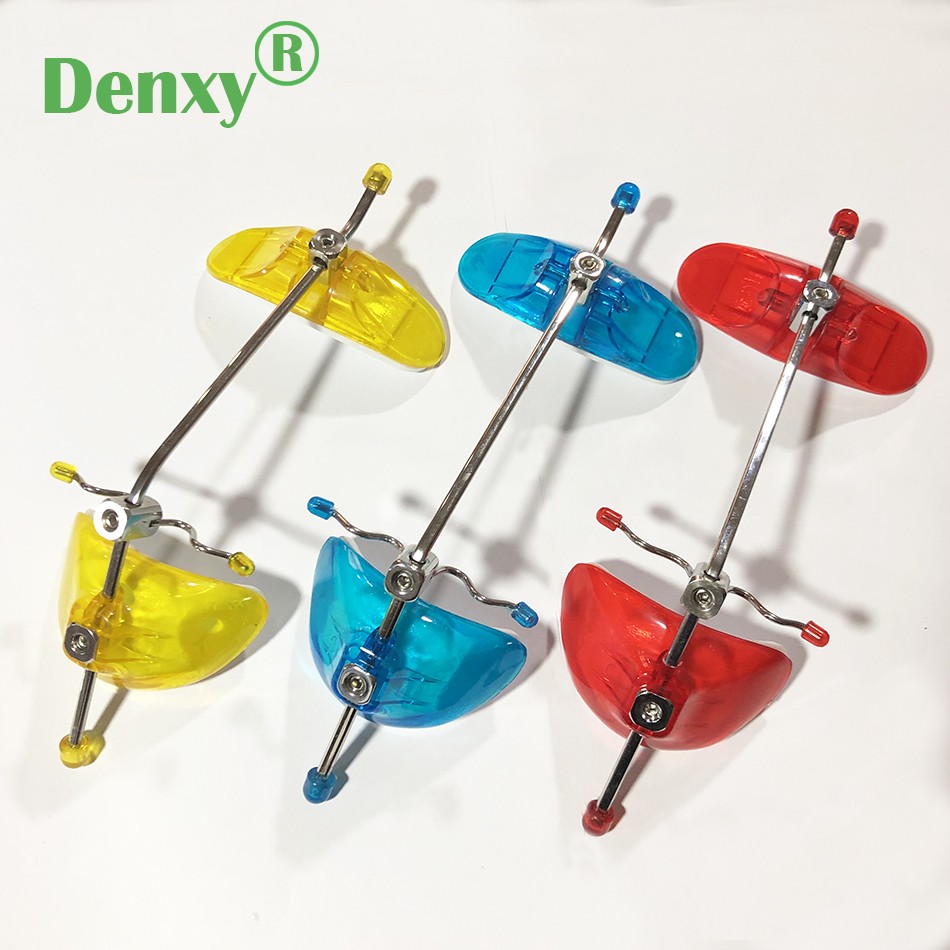 Denxy الأسنان 1 قطعة عالية الجودة الطفل استخدام الأسنان عكس سحب القبعات تقويم الأسنان المريض استخدام قناع الوجه دعامة تقويم الأسنان