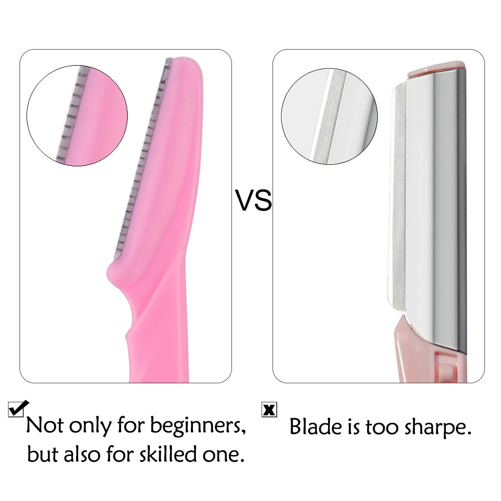 20/40/80pcs Eye Brow Razors Face Safe Shaping Knife Eyebrow Trimmer Shaver Facial Hair Removal Blades Cutter Makeup Tools Woman