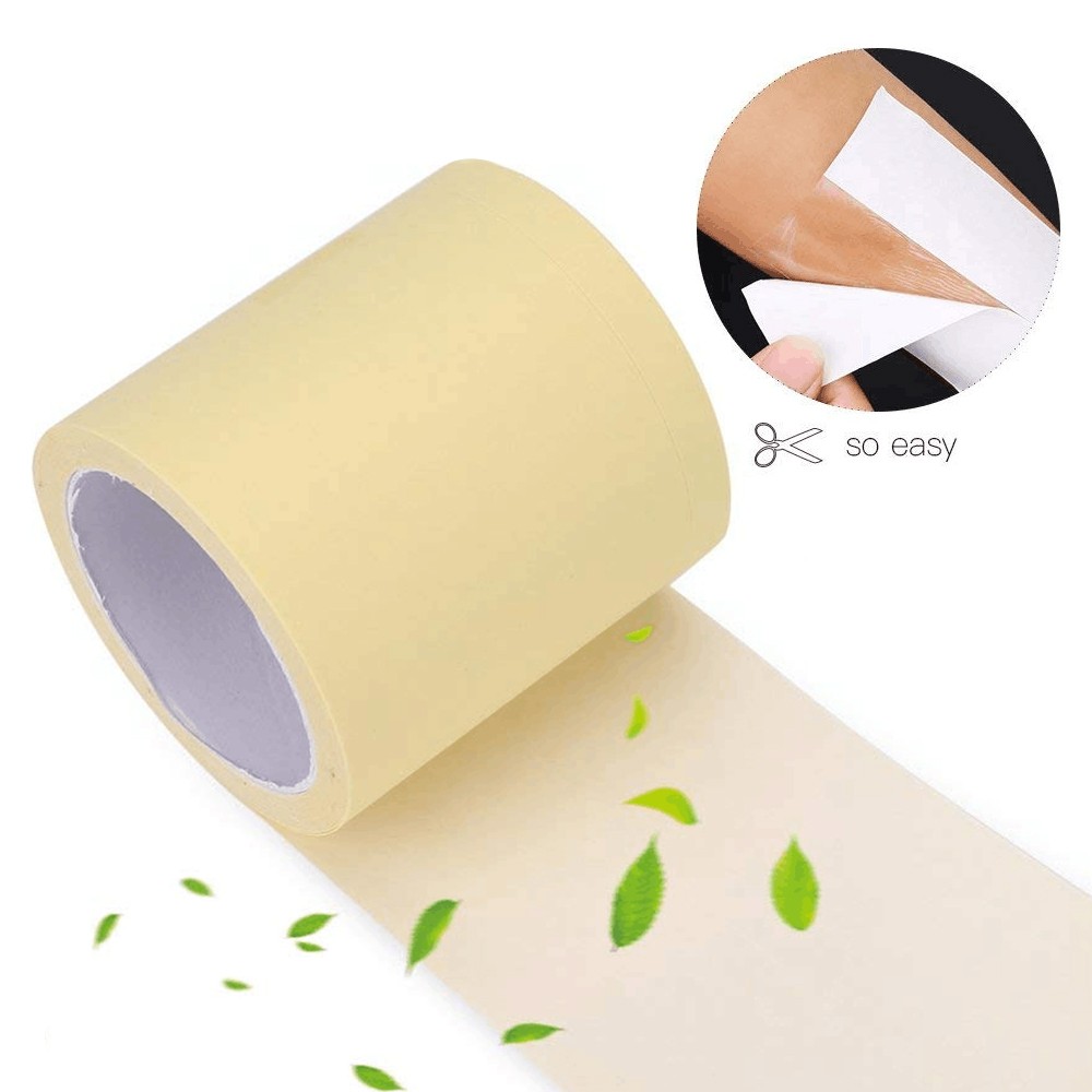 1 Roll Disposable Underarm Prevent Sweat Pads Transparent Underarm Dry Antiperspirant Sticker Keep Dry Sticker TSLM2