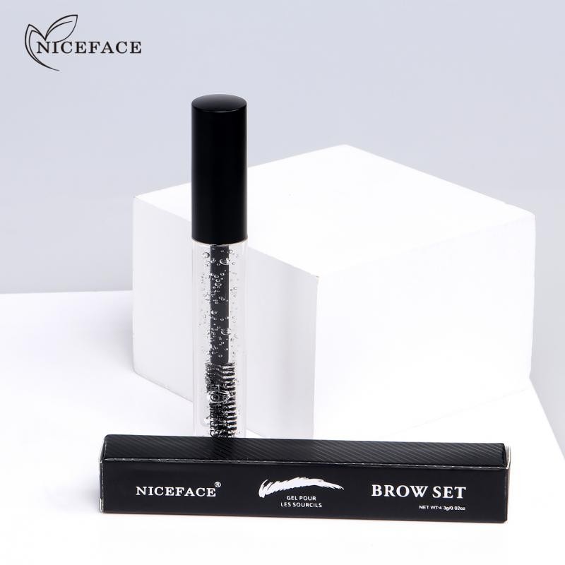 Eyebrow Gel Transparent Eyebrow Wax Waterproof Long Lasting With Brush 3D Eyebrow Styling Soap Eyebrows Women Cosmetics