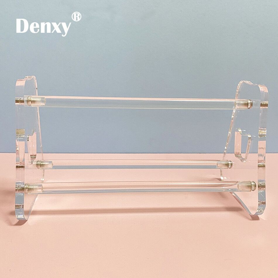 Denxy 1 قطعة سميكة عالية الجودة الأسنان كماشة حامل واضح الاكريليك أداة رف كماشة الجرف اكسسوارات الأسنان