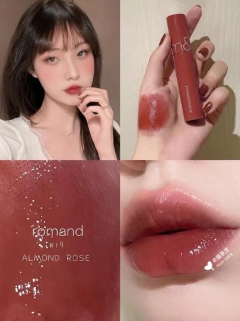 Romand Juicy Lasting Tint Lip Glaze Women Beauty Liquid Lipstick Lip Gloss Makeup Professional Cosmetics Silky Smooth