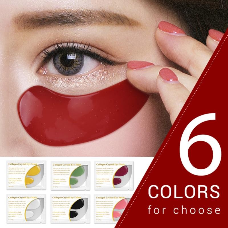 LANBENA Eye Mask Deep Moisturizing Eye Patch Gel Pad Anti Wrinkle Remove Dark Circles Whitening Brightening Eye Care TSLM1