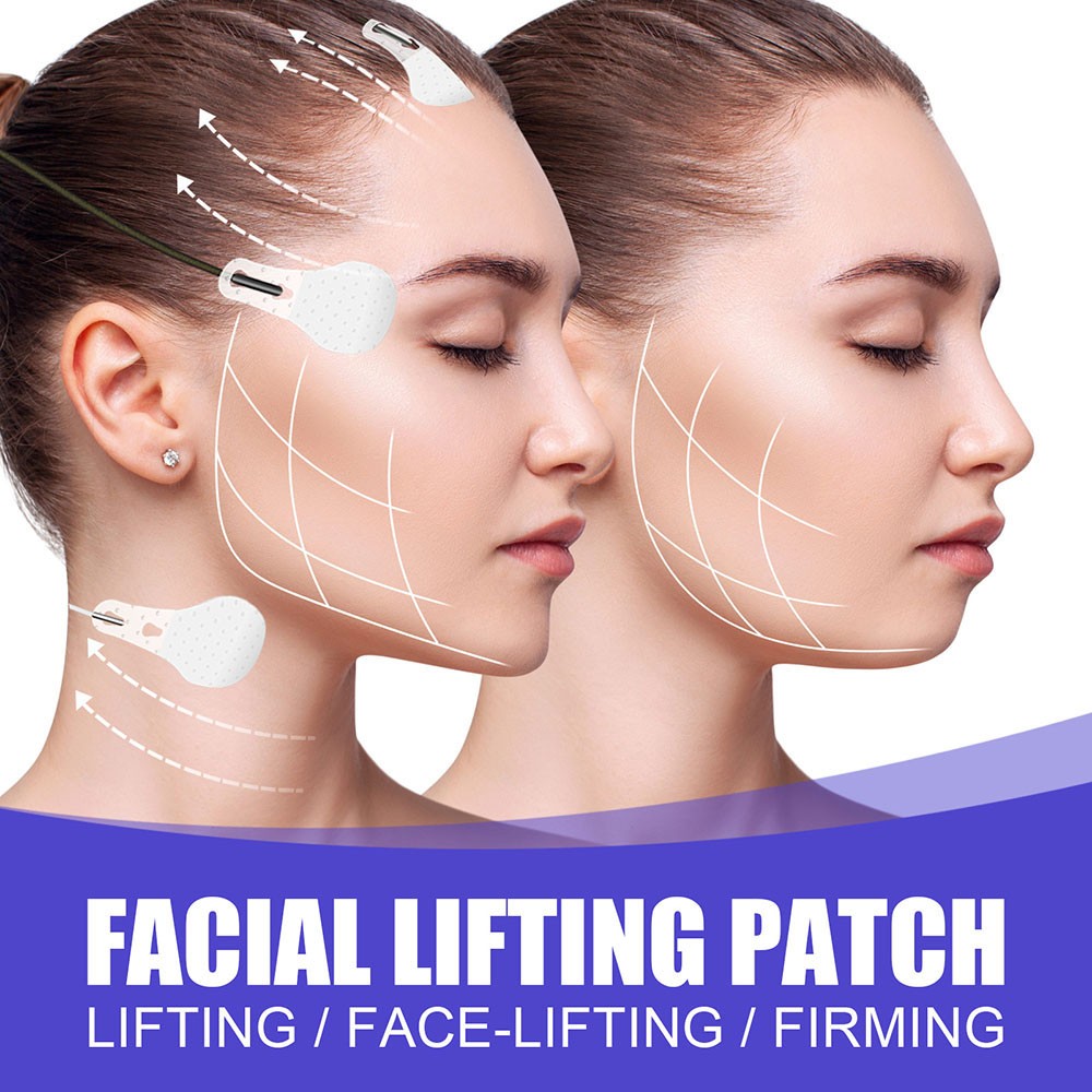 60pcs/set Invisible Thin Face Stickers Face Line Wrinkles Sagging Skin V-Shape Face Lifting Fast Chin Tightening Face Care Set