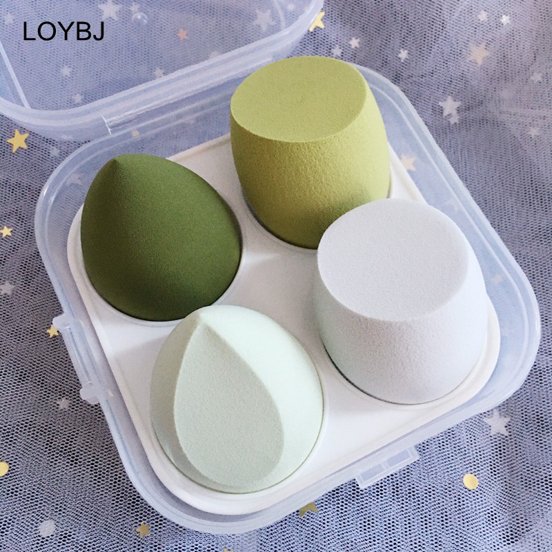 Loebig Cosmetic Puff Set Beauty Egg Blender Smooth Makeup Sponge Powder Foundation Liquid Concealer Cream Women Face Makeup Tool