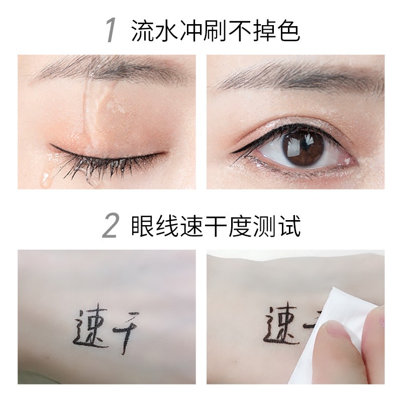 4 Colors Beauty BIOAQUA Natural Eyeliner Pencil Waterproof Precision Long Lasting Liquid Eye Liner Smooth Korea Makeup