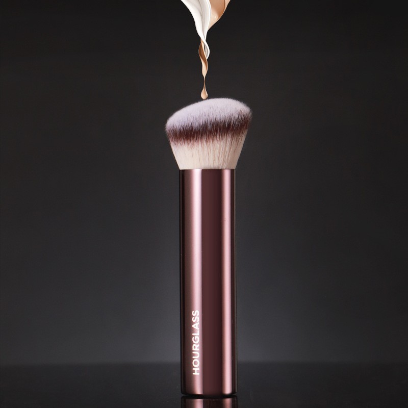 Hourglass Fade Makeup Brushes Face Liquid BB Cream Foundation Powder Angled Seamless Finish Synthetic Cosmetic Tools