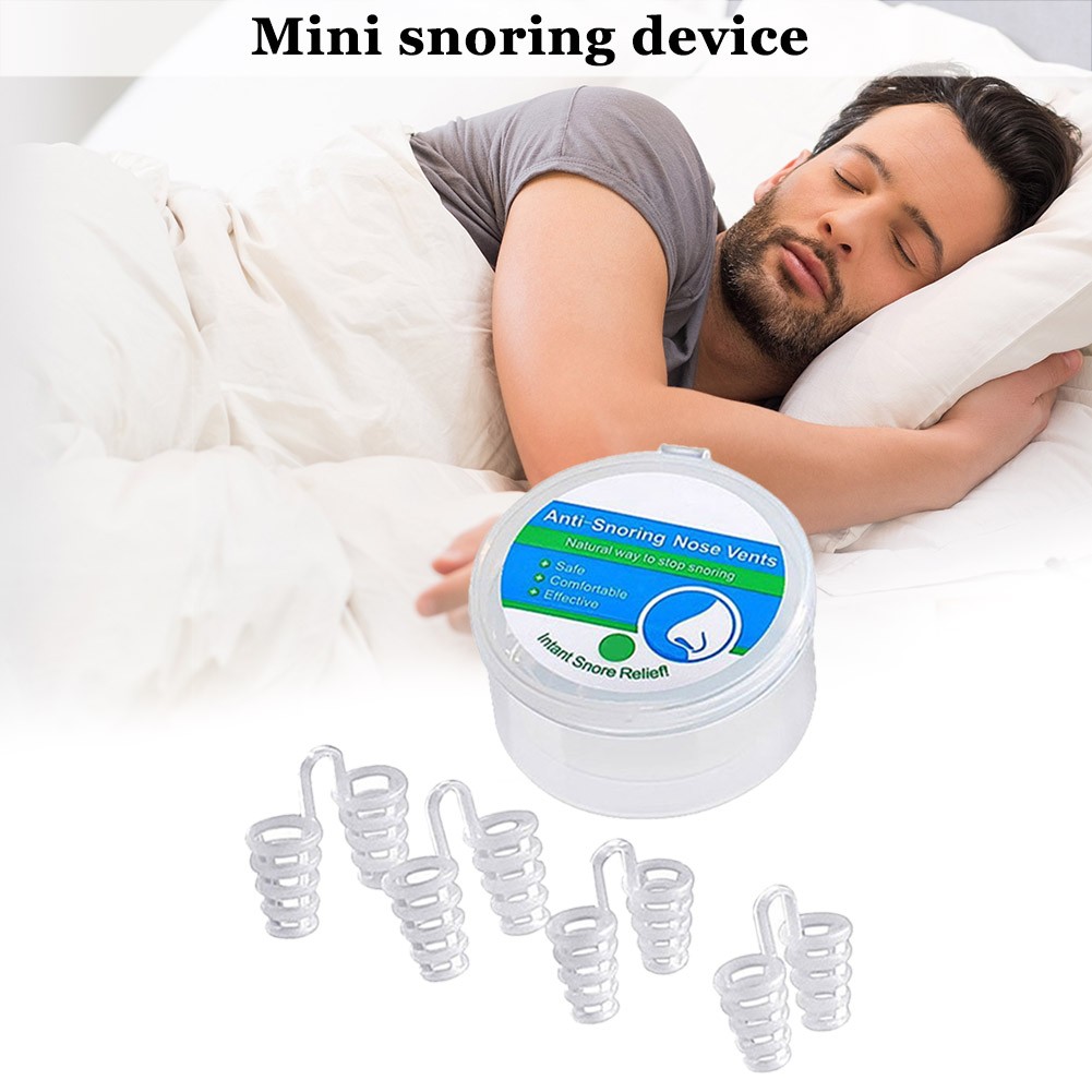 Anti Snoring Device 4/8pcs/set Anti Snoring Tools Nose Stopper Nose Nozzles Nose Dilator Improve Sleep Sleep Aid