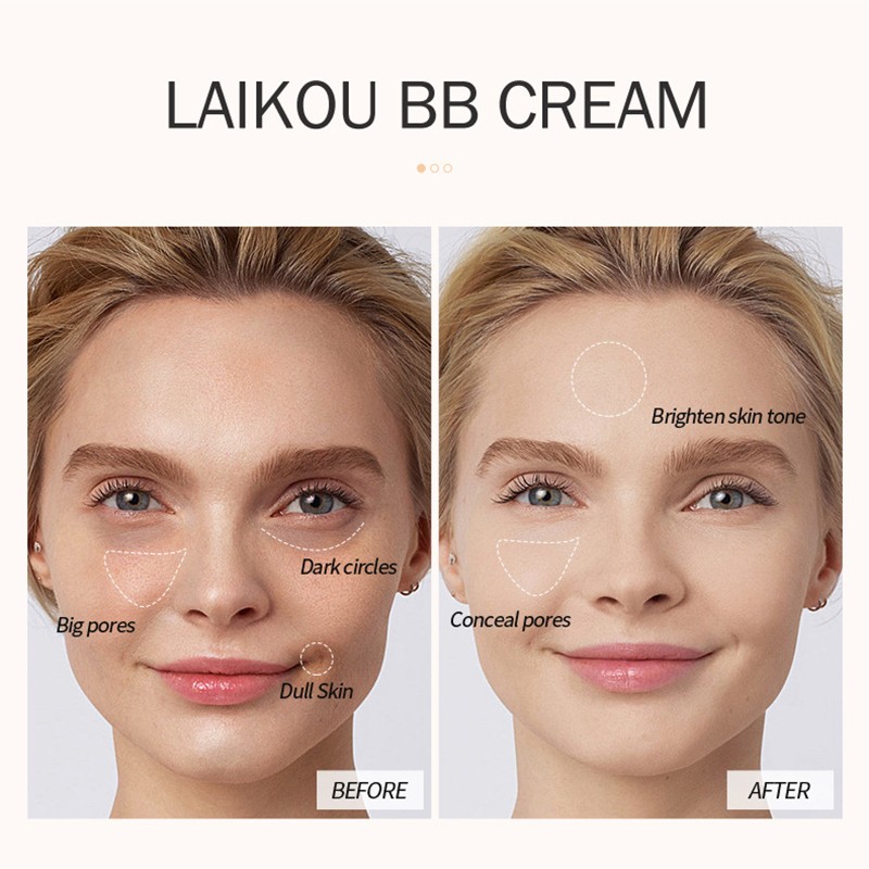 BB Cream 18 Hours Long Lasting Liquid Foundation Waterproof Acne Marks Flawless Natural Base Face Makeup Concealer Concealers