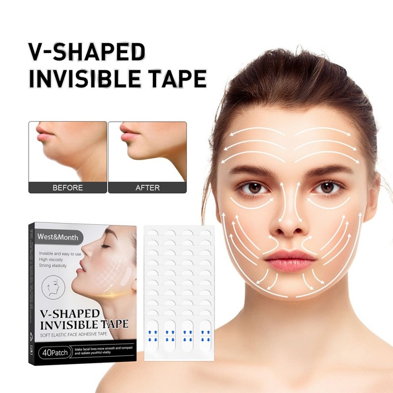 Face Slimming Chin Strap Neck V Shaped Lifting Tape Skin Tightening And Tightening Skin Care Face Mask Lifting Mask