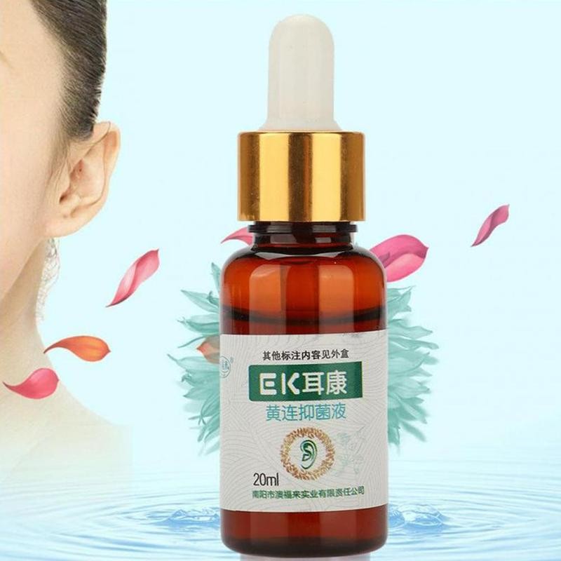 20ml Ear Acute Otitis Drops For Ear Ear Inflammation Deaf Health Care Chinese Herbal Medicine Ear Liquid