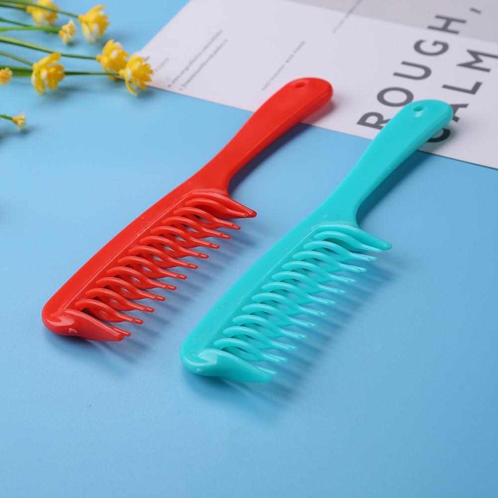 Anti-static Comb Hair Styling Comb Two Rows Hair Care Tools Salon Hair Styling Detangling Detangling Comb