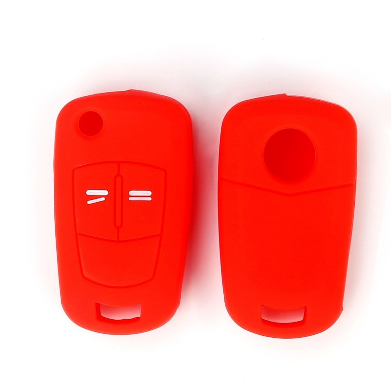 Hot Silicone Car Key Cover Case Shell Fob For Vauxhall Opel Corsa Astra Vectra Signum 2 Buttons Remote Key Shell