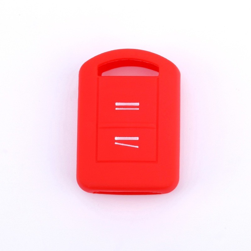 2 Buttons Silicone Car Key Cover Set Protection For Opel Vauxhall Corsa C Agila Meriva Combo Remote Key Fob