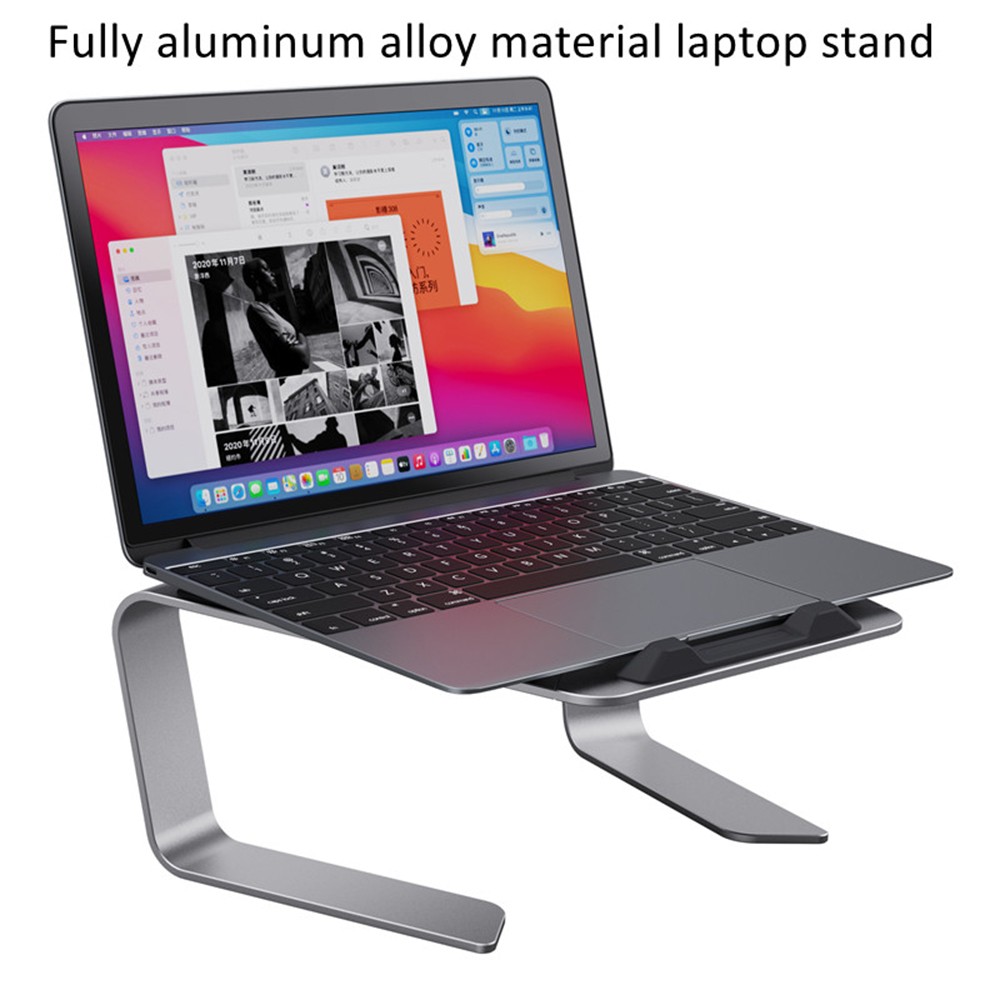 Adjustable Aluminum Laptop Stand Portable Notebook Support Stand for MacBook Pro iPad Air Tablet PC Riser Cooling Bracket