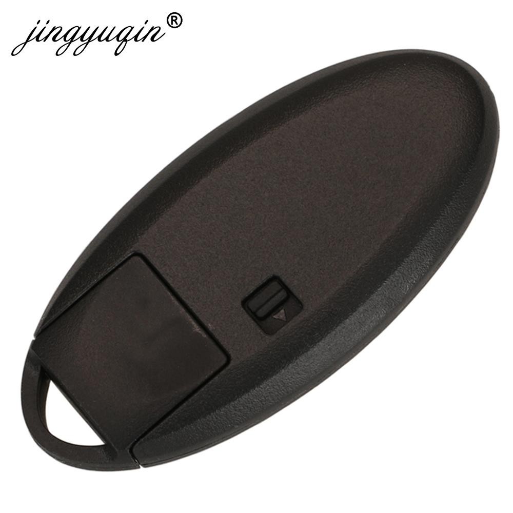 jingyuqin S180144104 Smart 3 Buttons Remote Car Key 433MHz 4A For Nissan X-Trail Xtrail Qashqai 2014-2017 PCF7945M Keyless