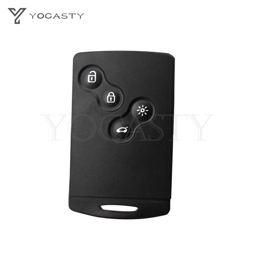 YOCASTY 285971998R Keyless Smart Key PCF7953M 4A Chip 433MHZ For 2009 2010 2011 2012 2013 2014 2015 2017 Renault Clio IV Captur