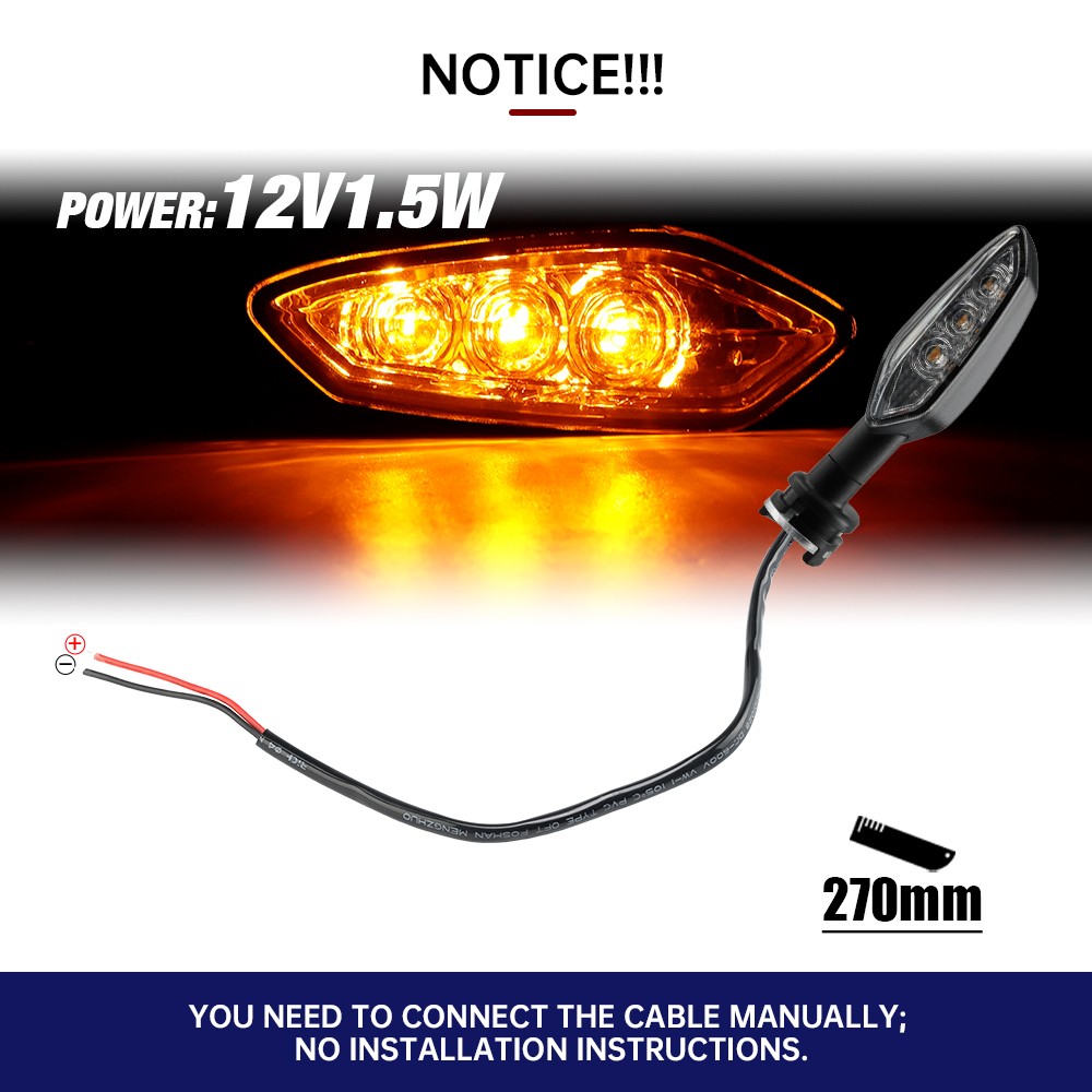 LED بدوره مصباح إشارة لياماها YZF R15 R25 R3 R125 MT-25 MT-03 MT15 MT-15 M-سلاز 150 دراجة نارية الملحقات مؤشر مصباح