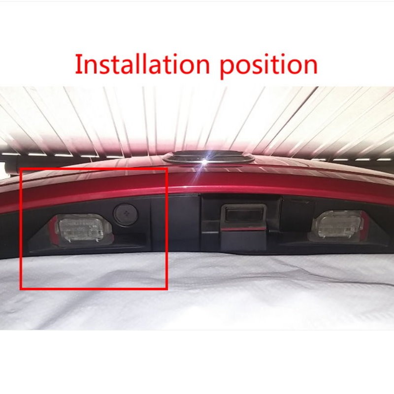 For Mazda 3 Mazda3 BM Hatchback, 2014~2018 RCA Rear View Camera Kit Original Screen Compatible Car Rear View Camera