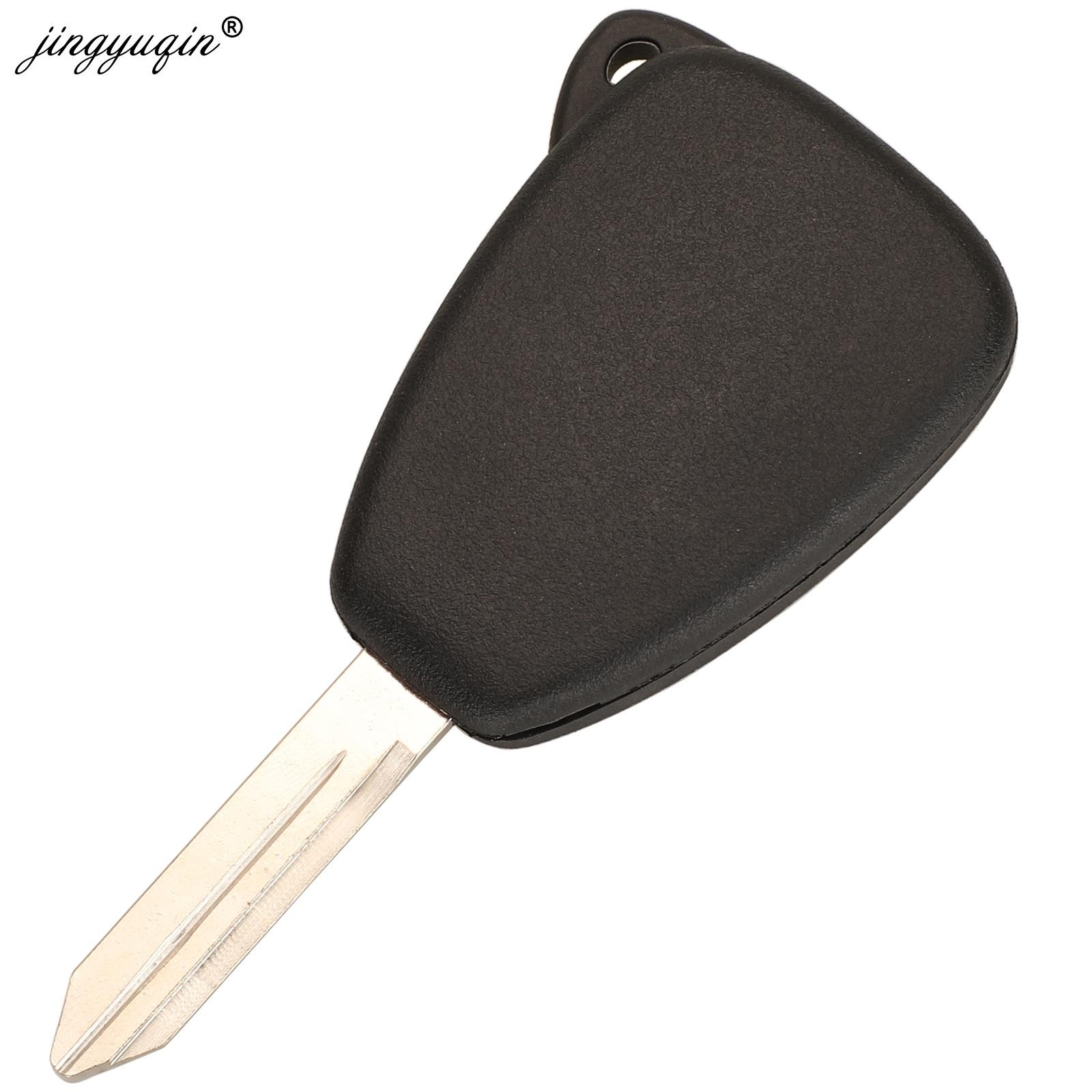 jingyuqin Car Key Shell For Chrysler Jeep Dodge 200 Aspen Sebring Compass Liberty Patriot Wrangler Avenger Durango Caliber Nitro