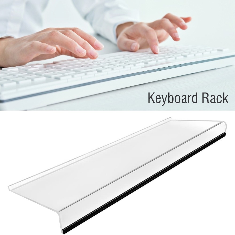 Tilted Keyboard Rack Stand Riser Computer Keyboard Display Bracket for Office School Home Fingerboard Accessories