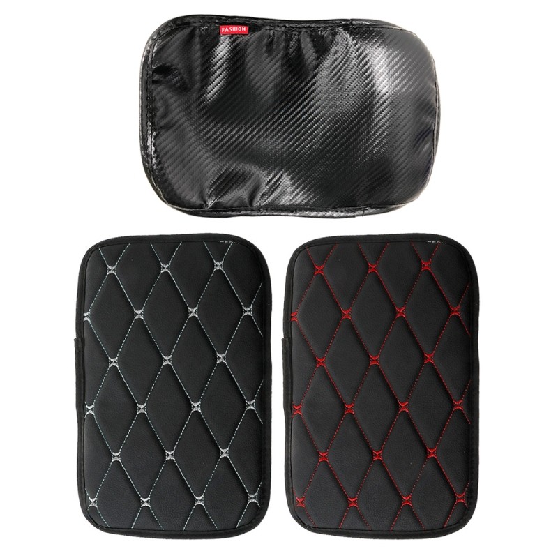 Car Armrest Cushion Pad Soft Memory Armpit Auto Center Console Fender Cushion PU Car Armrest Cover Box Protector