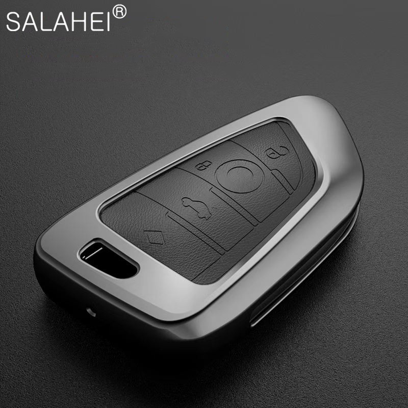 Zinc Alloy Car Key Case Cover For BMW X1 X3 X4 X5 F15 X6 F16 G30 7 Series G11 F48 F39 520 525 G20 118i 218i 320i Car Accessories