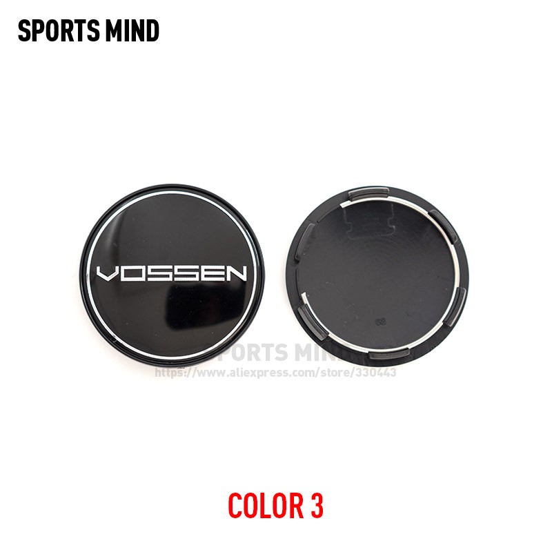 20pcs/lot 68mm VOSEN Car Wheel Center Hub Caps Car Refit Emblem Logo Dust-proof Cover