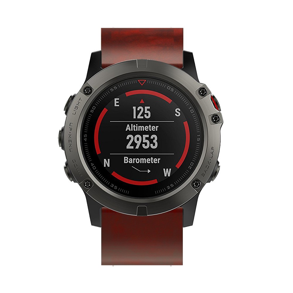 جديد جلد طبيعي حزام الساعات 26 مللي متر حزام ل Garmin Fenix 5X 5X زائد 6X 6X برو 7X برو حزام استبدال سوار قابل للتعديل معصمه