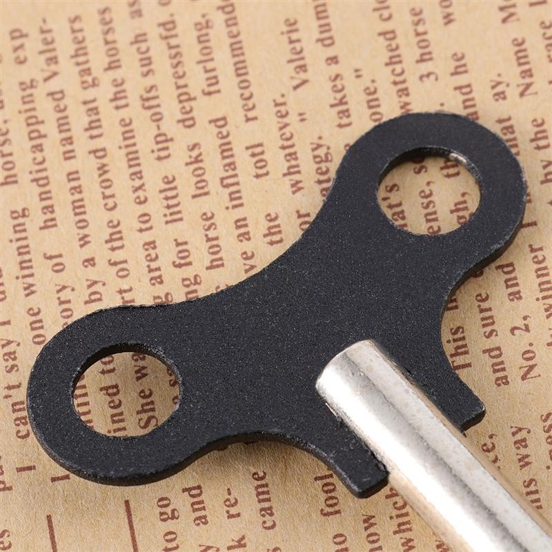 5pcs high quality wood watch key metal watch key wood watch winding tools swiss repair tool black