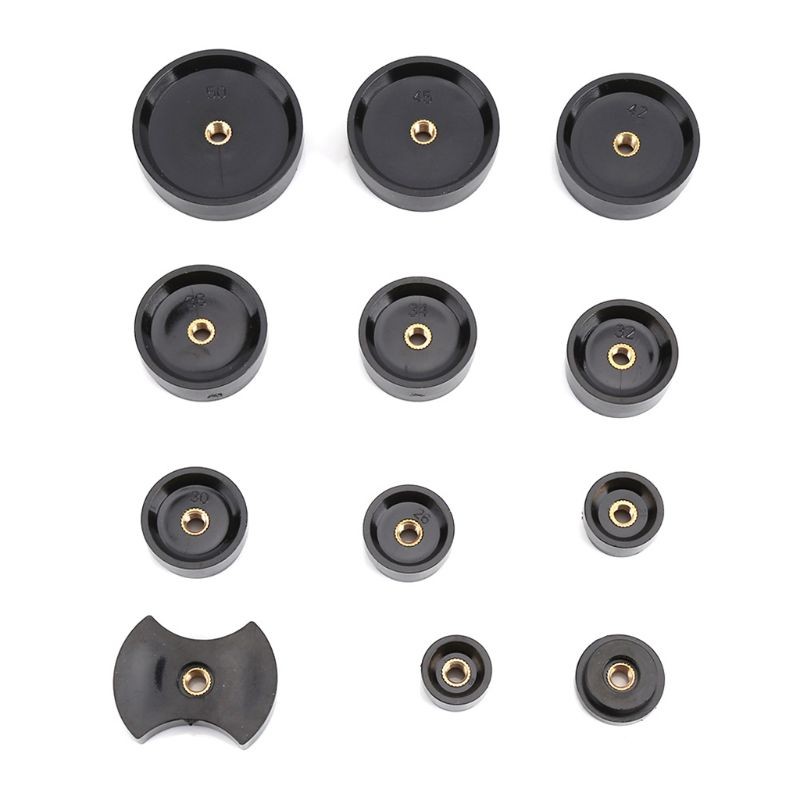 Watch repair tool kit, 12pcs die set from 18mm to 50mm